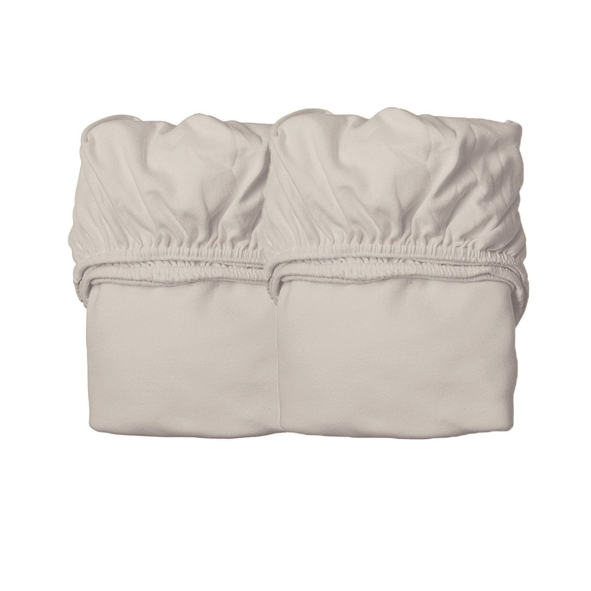 Babybett-Zubehör Leander Spannbettlaken Babybett 2er-Set - Bio-Baumwolle