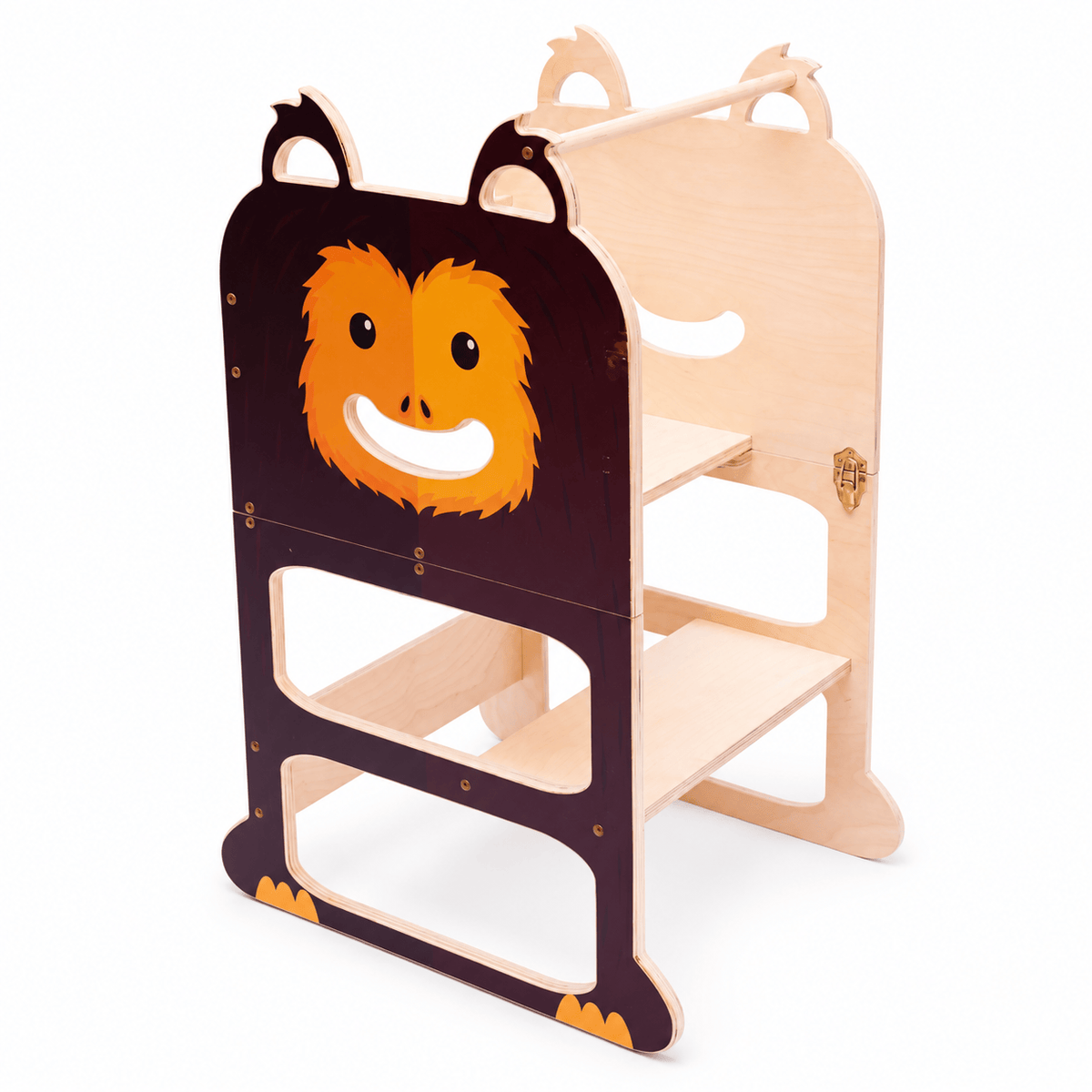 Learning Tower Learning Tower Lernturm für zwei Kinder Wandelbar Montessori Holz Bio Natürlich