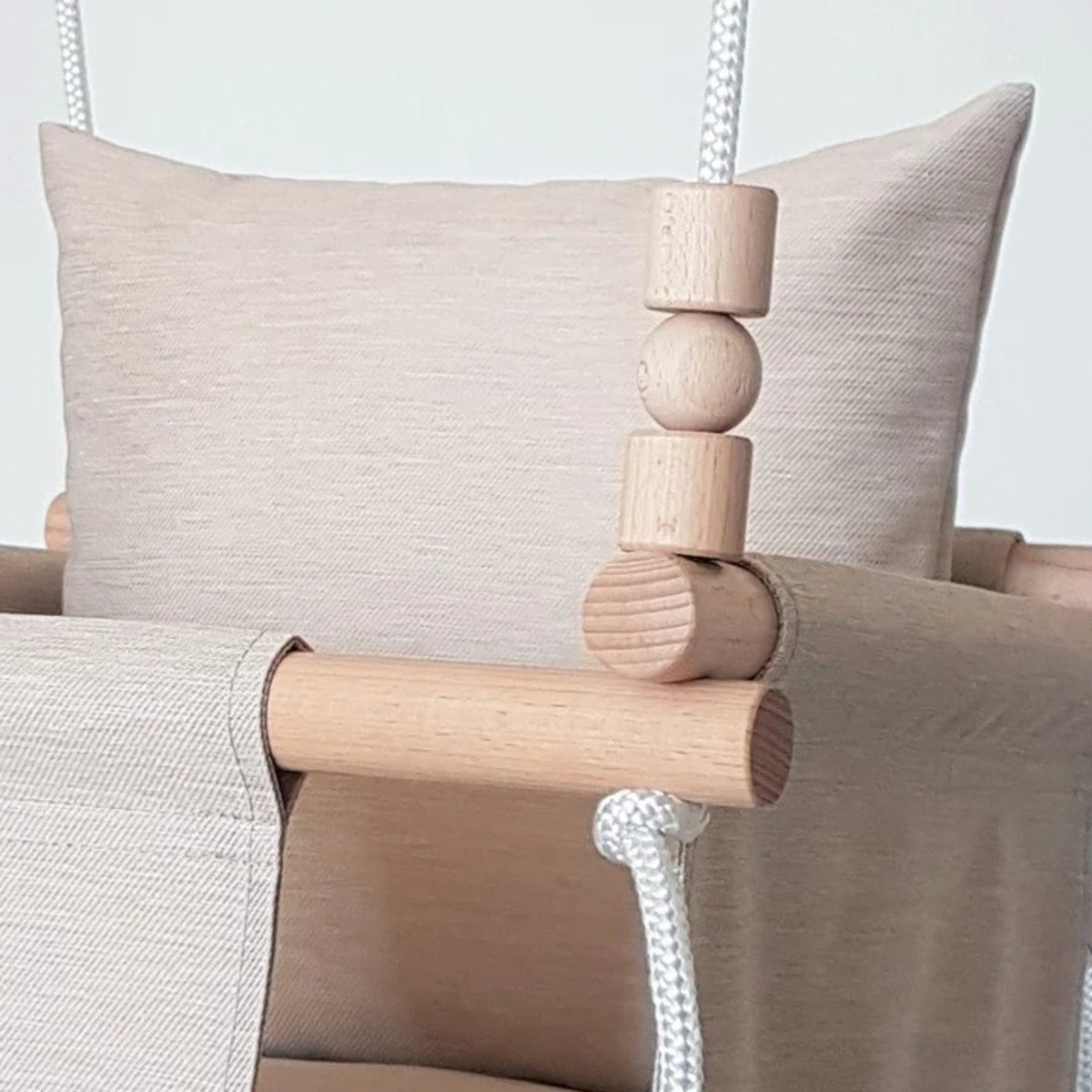 Schaukel Babyschaukel wetterbeständig Beige