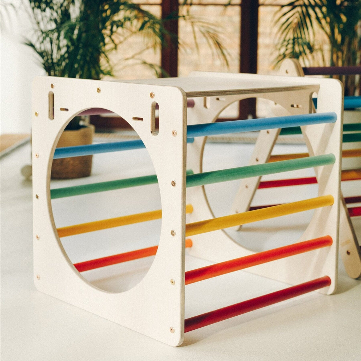 Kletterwürfel Kletterwürfel Explorer Holz Regenbogen