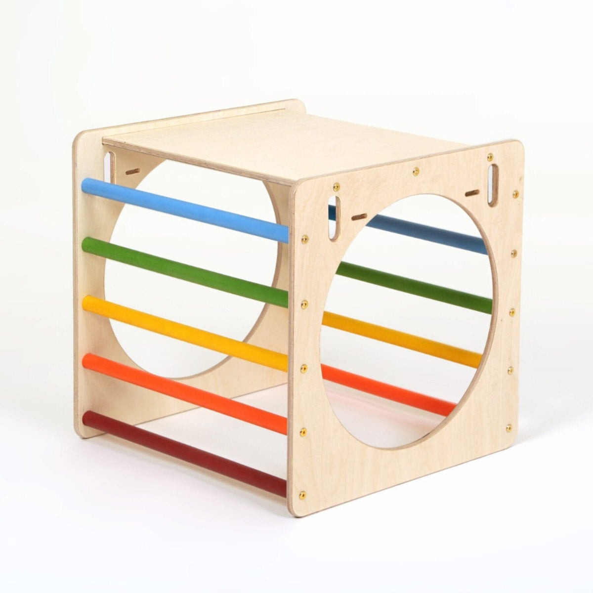 Kletterwürfel Kletterwürfel Explorer Holz Regenbogen