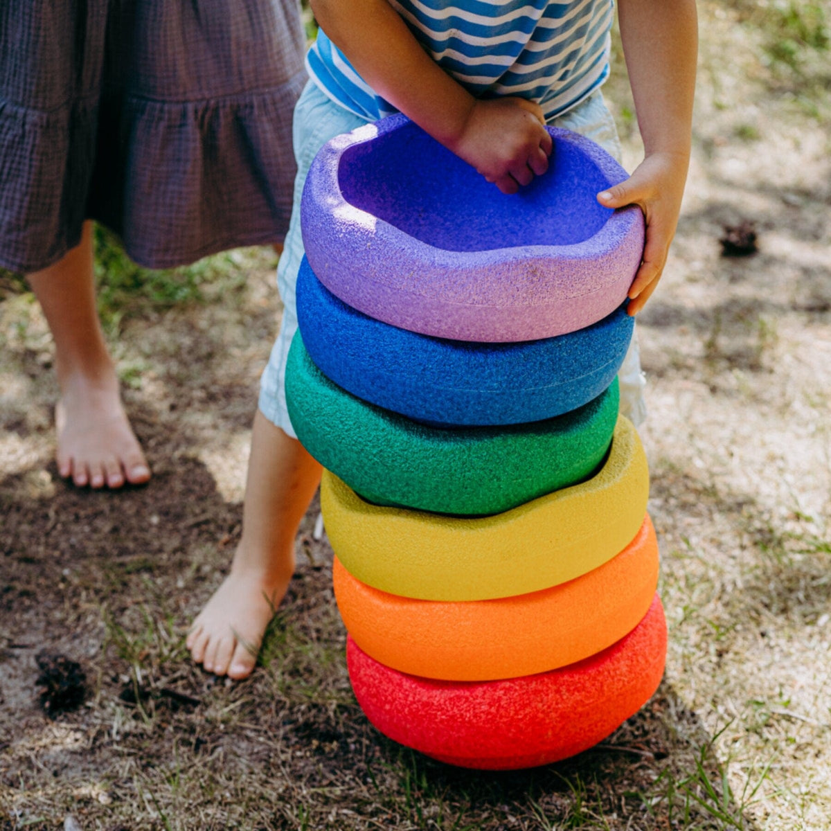 Stapelsteine Stapelstein Original Rainbow Classic 6 Stück | Ab 1 Jahr