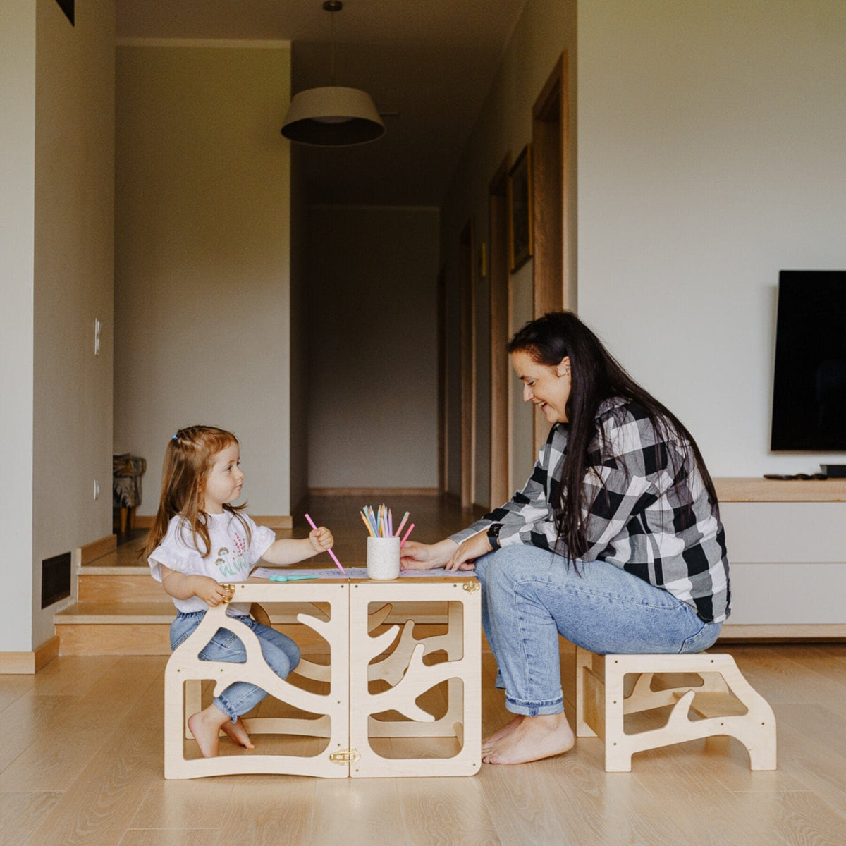 Learning Tower Lernturm Learning Tower 3in1 Natur