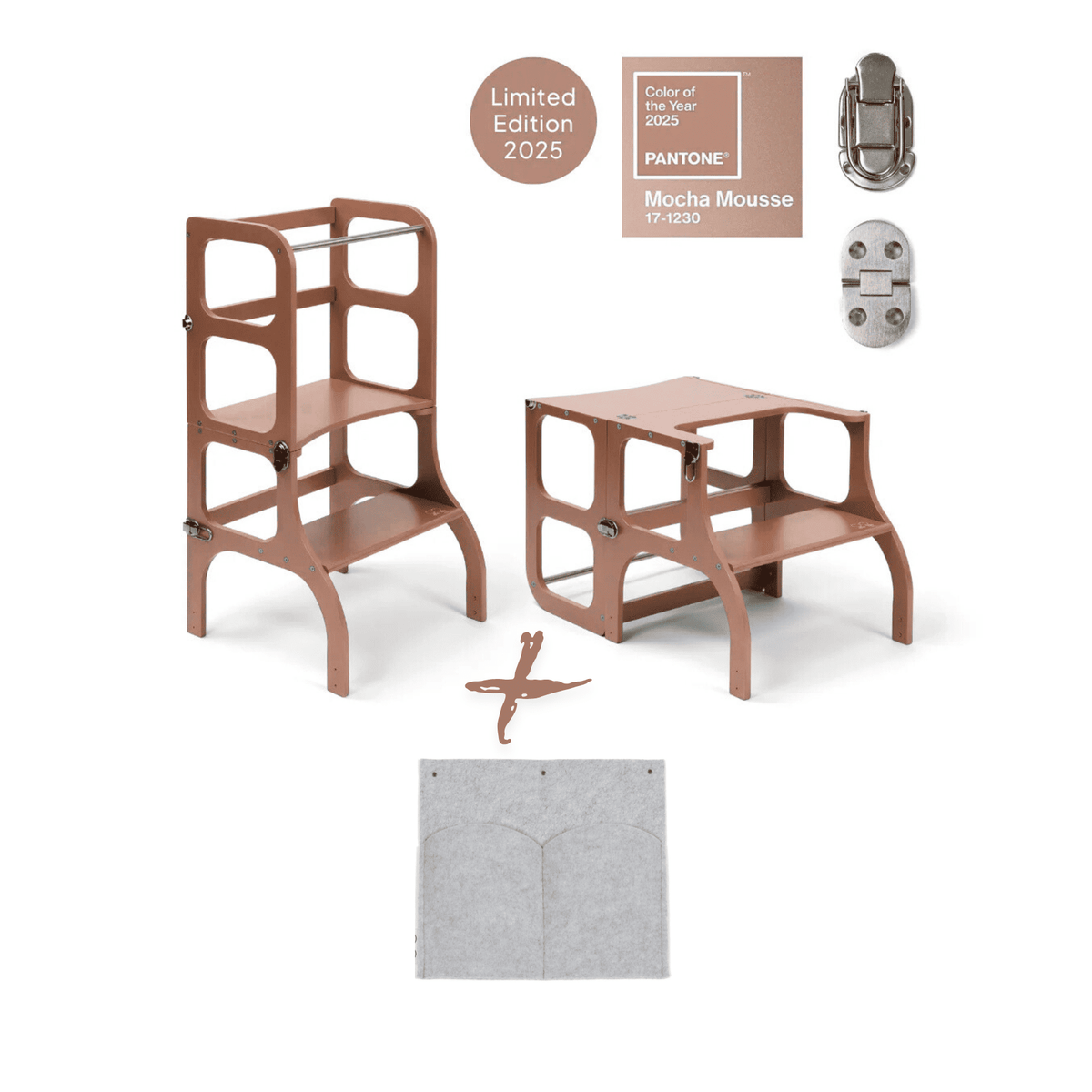Learning Tower STEP’n’SIT Montessori Lernturm 2-in-1 Limitierte Edition