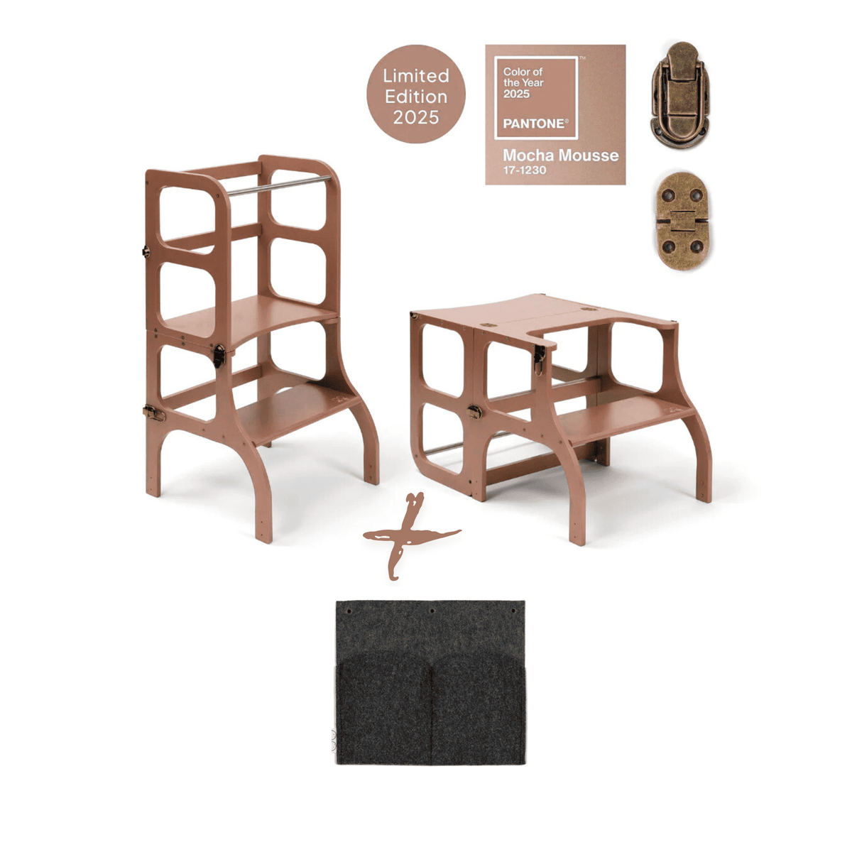 Learning Tower STEP’n’SIT Montessori Lernturm 2-in-1 Limitierte Edition