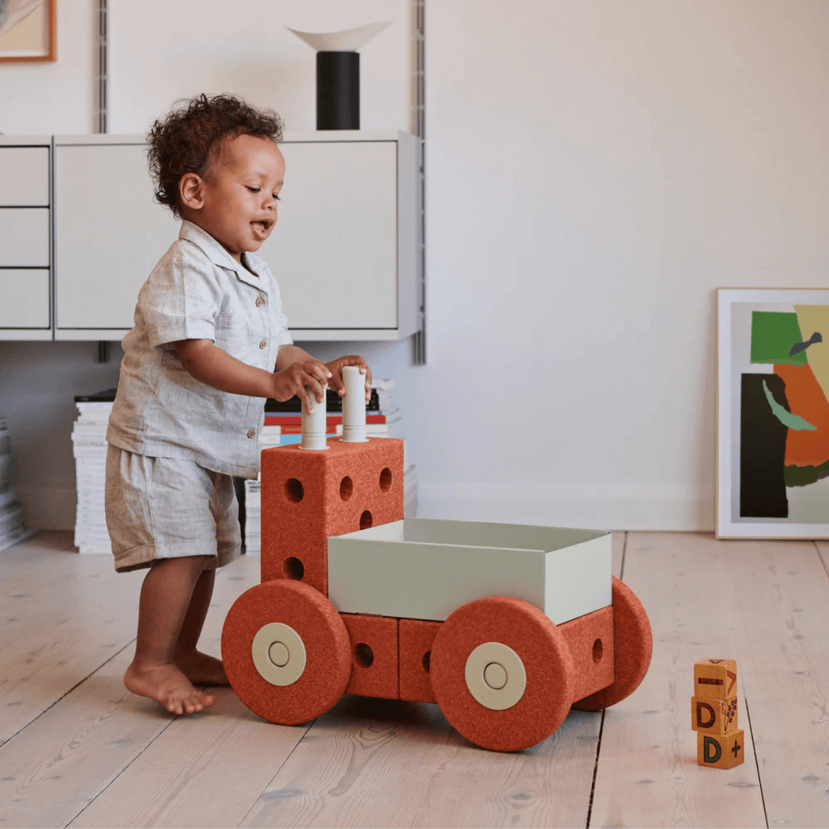Lern- & Motorikspielzeug 3-in-1 Baby Walker MODU Lauflernwagen