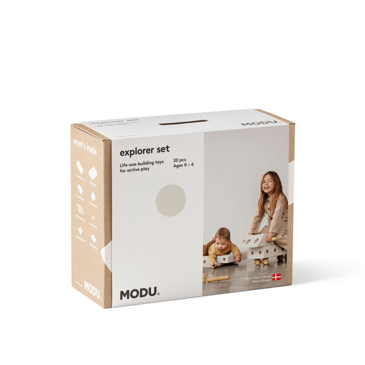 Lern- & Motorikspielzeug MODU Explorer Set Bausatz Rutscher