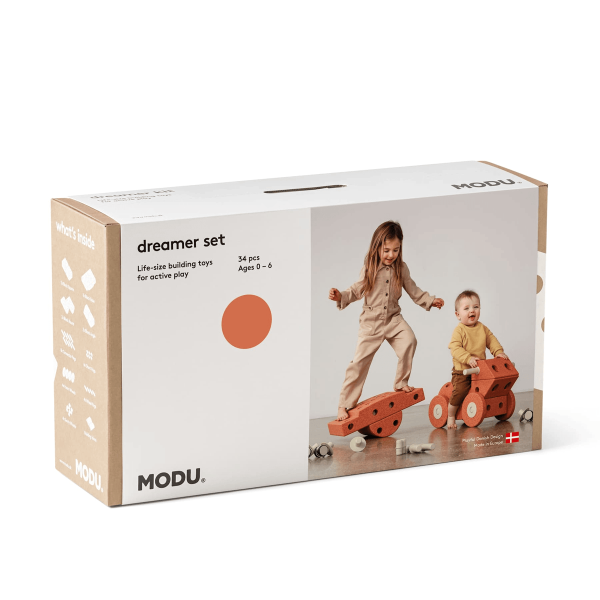 Lern- & Motorikspielzeug MODU Dreamer-Set Bausatz Rutscher