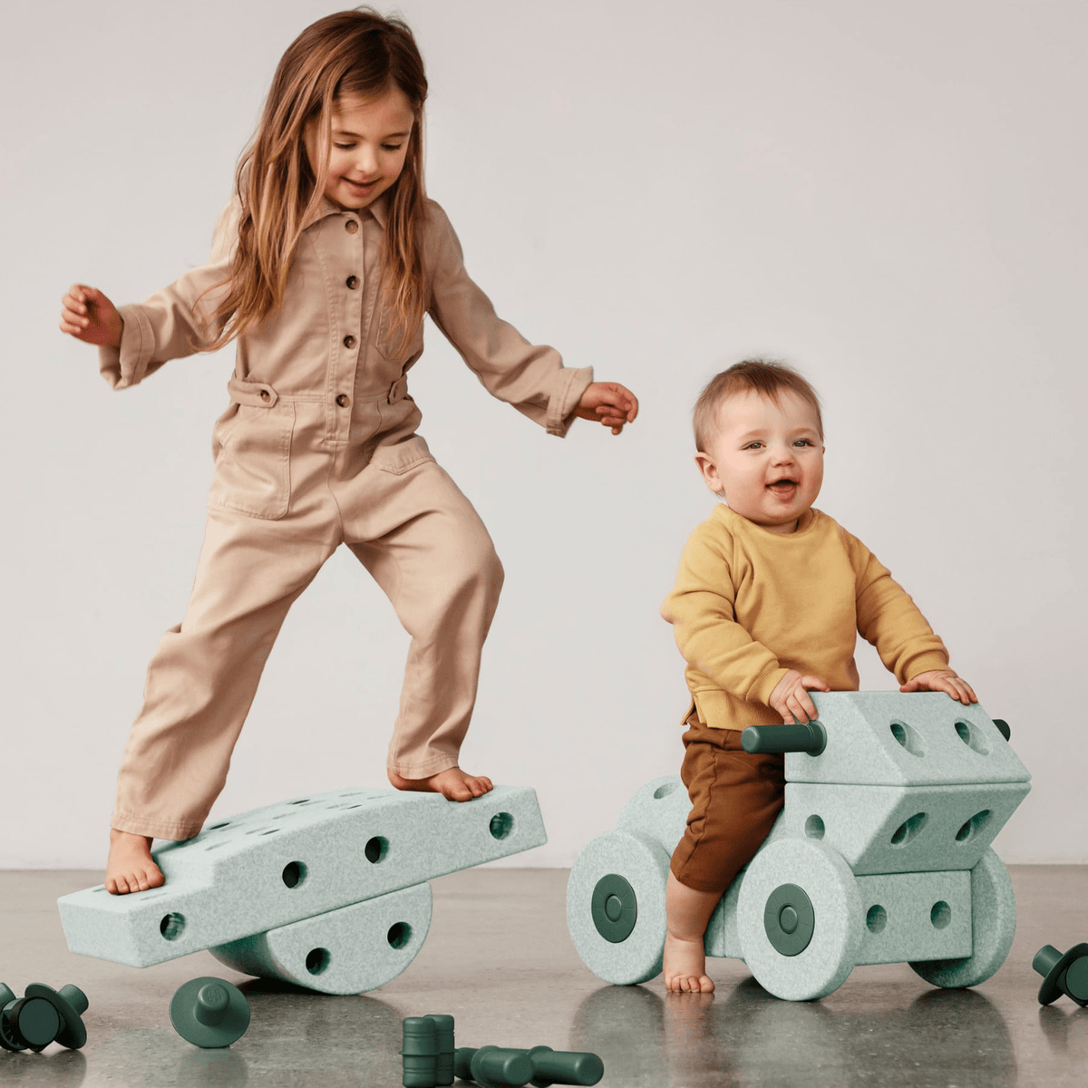Lern- & Motorikspielzeug MODU Dreamer-Set Bausatz Rutscher