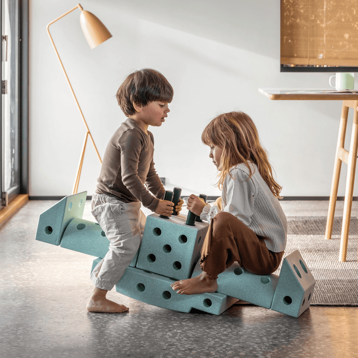 Lern- & Motorikspielzeug MODU Dreamer-Set Bausatz Rutscher