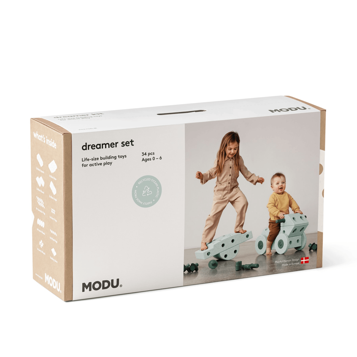 Lern- & Motorikspielzeug MODU Dreamer-Set Bausatz Rutscher