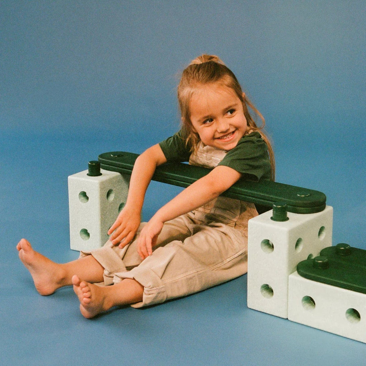Lern- & Motorikspielzeug MODU Balance Track Set – Kreatives Balancierspiel & Bau-Spielset für Kinder