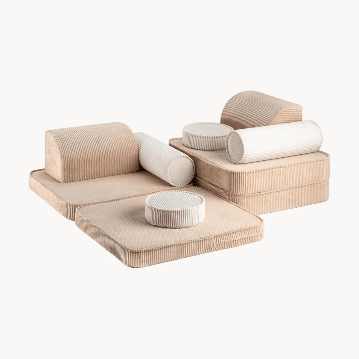Polstermöbel Modulares Kinder-Spielsofa Kindersofa aus Cord I wigiwama