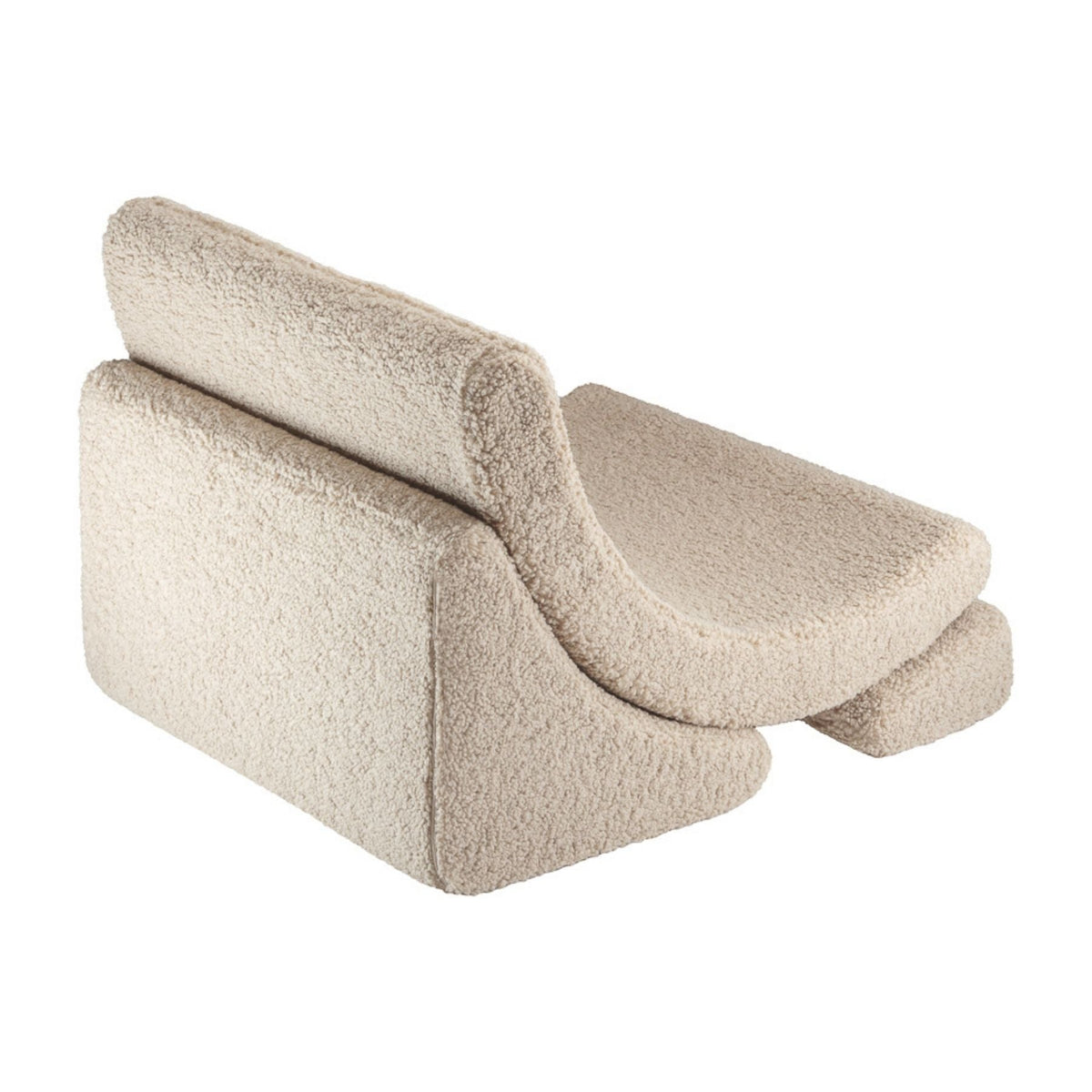 Polstermöbel wigiwama Moon Chair Kindersessel – modularer Kinder-Sessel I Teddy