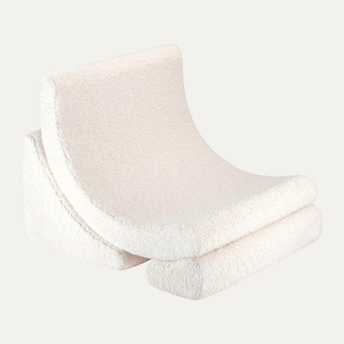 Polstermöbel wigiwama Moon Chair Kindersessel – modularer Kinder-Sessel I Teddy