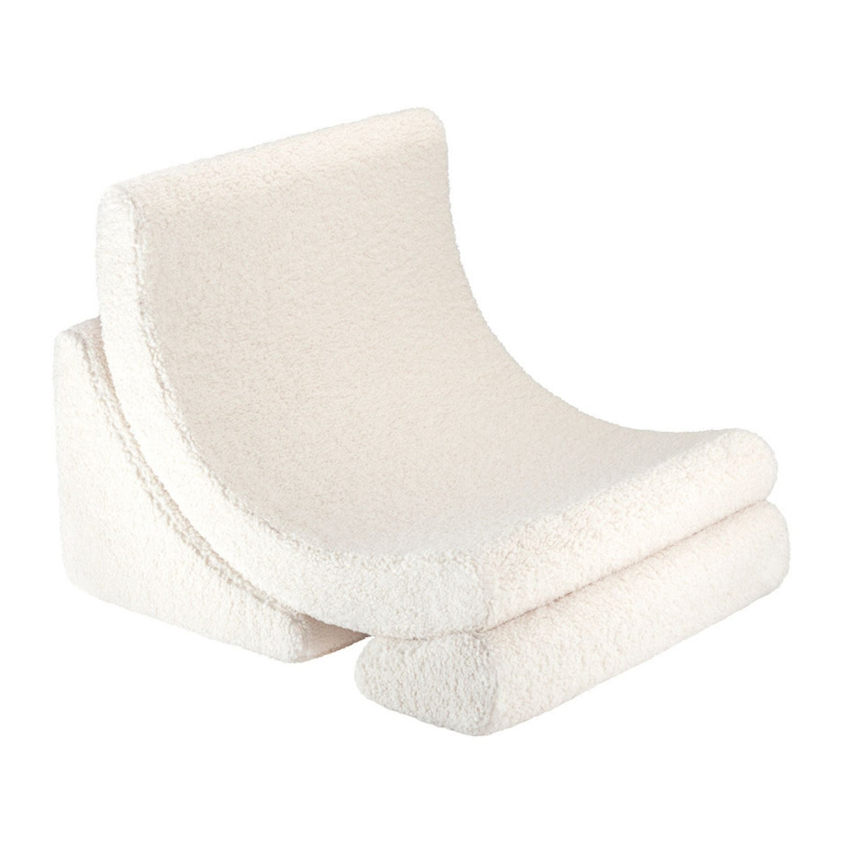 Polstermöbel wigiwama Moon Chair Kindersessel – modularer Kinder-Sessel I Teddy
