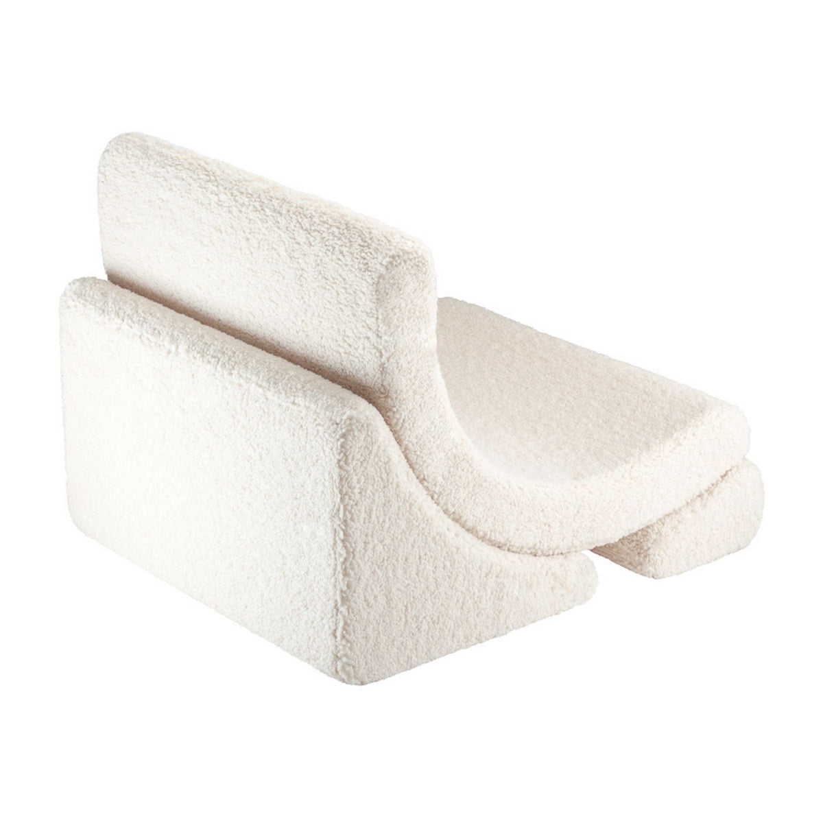 Polstermöbel wigiwama Moon Chair Kindersessel – modularer Kinder-Sessel I Teddy