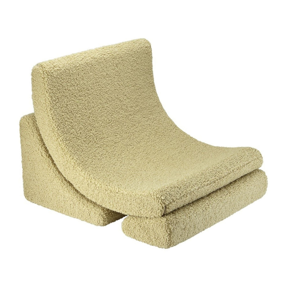 Polstermöbel wigiwama Moon Chair Kindersessel – modularer Kinder-Sessel I Teddy