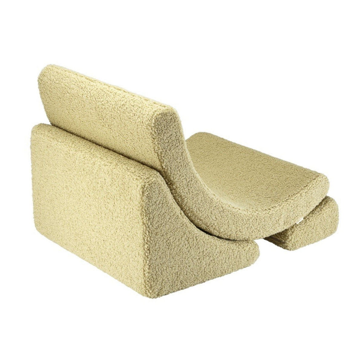 Polstermöbel wigiwama Moon Chair Kindersessel – modularer Kinder-Sessel I Teddy