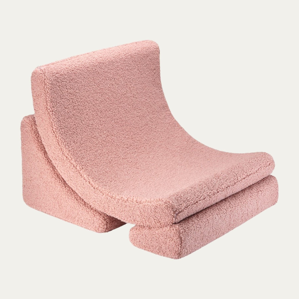 Polstermöbel wigiwama Moon Chair Kindersessel – modularer Kinder-Sessel I Teddy