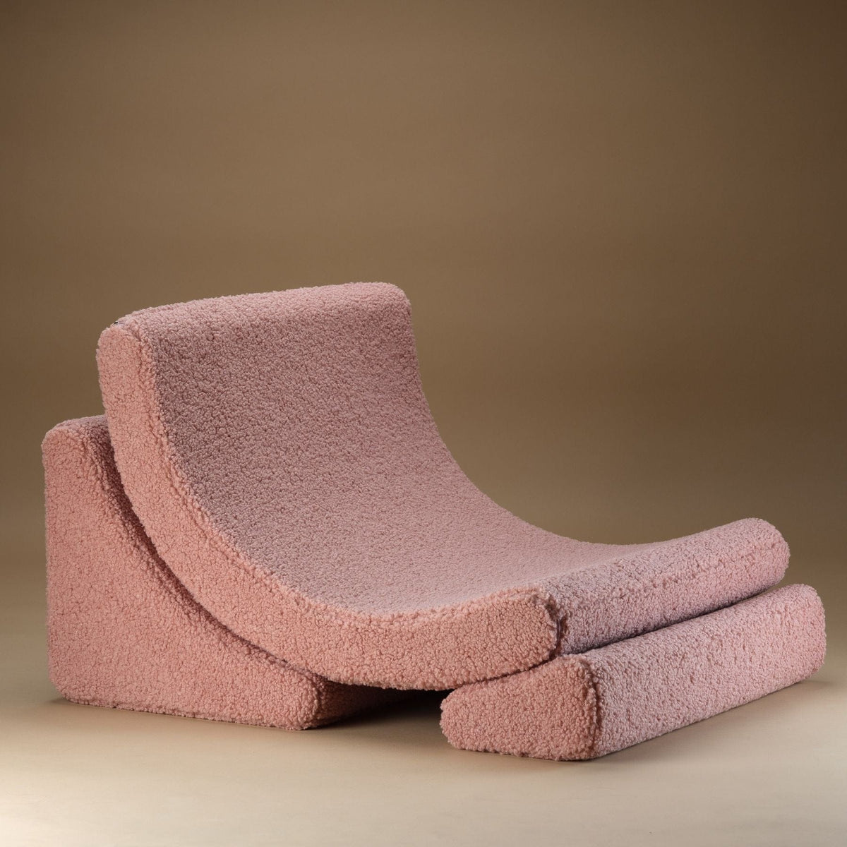 Polstermöbel wigiwama Moon Chair Kindersessel – modularer Kinder-Sessel I Teddy
