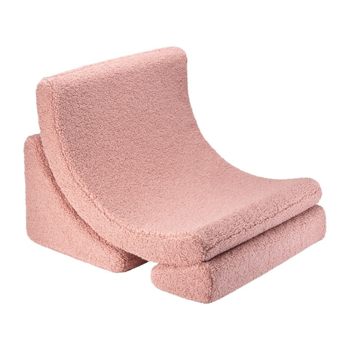 Polstermöbel wigiwama Moon Chair Kindersessel – modularer Kinder-Sessel I Teddy