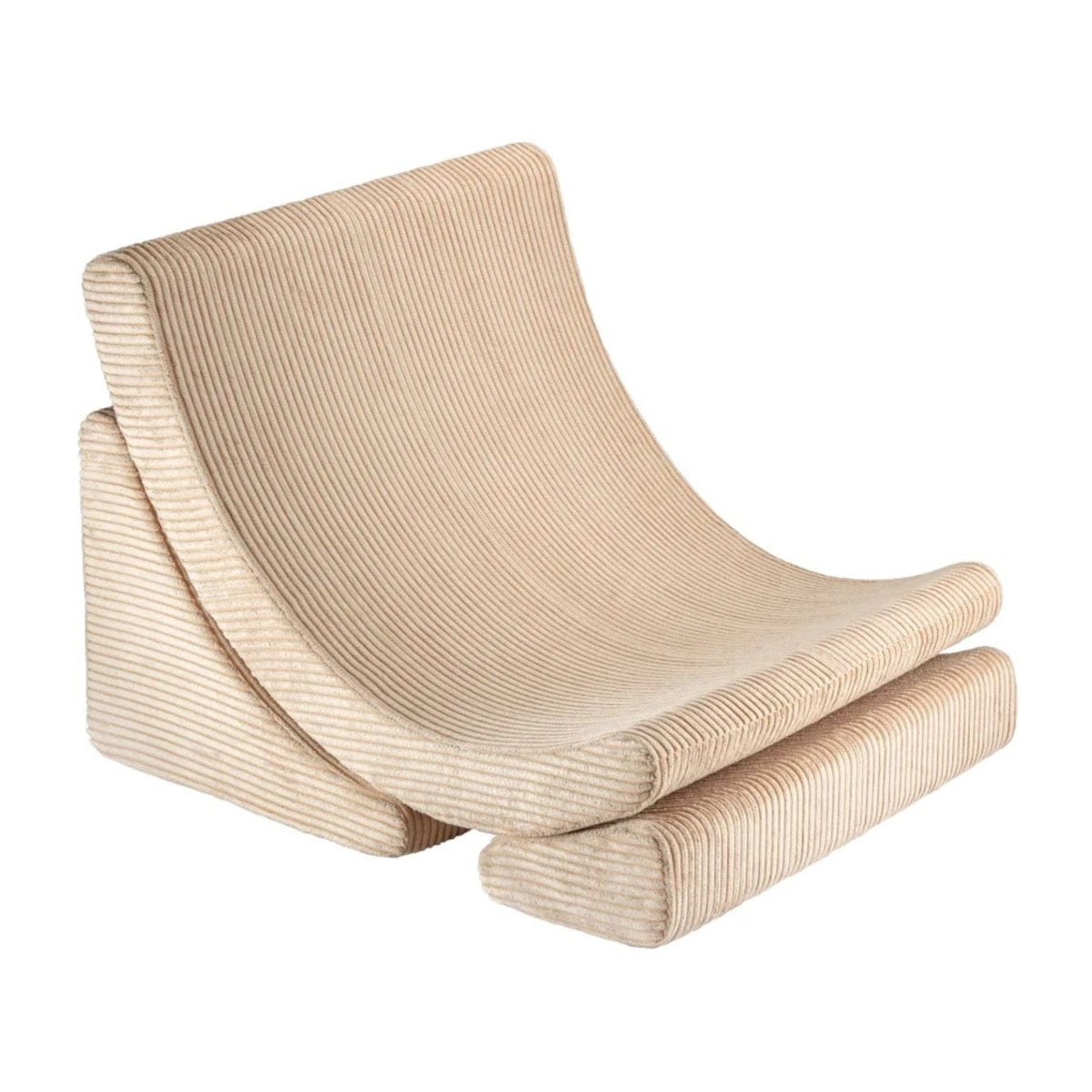 Polstermöbel wigiwama Moon Chair Kindersessel – modularer Kinder-Sessel I Cord