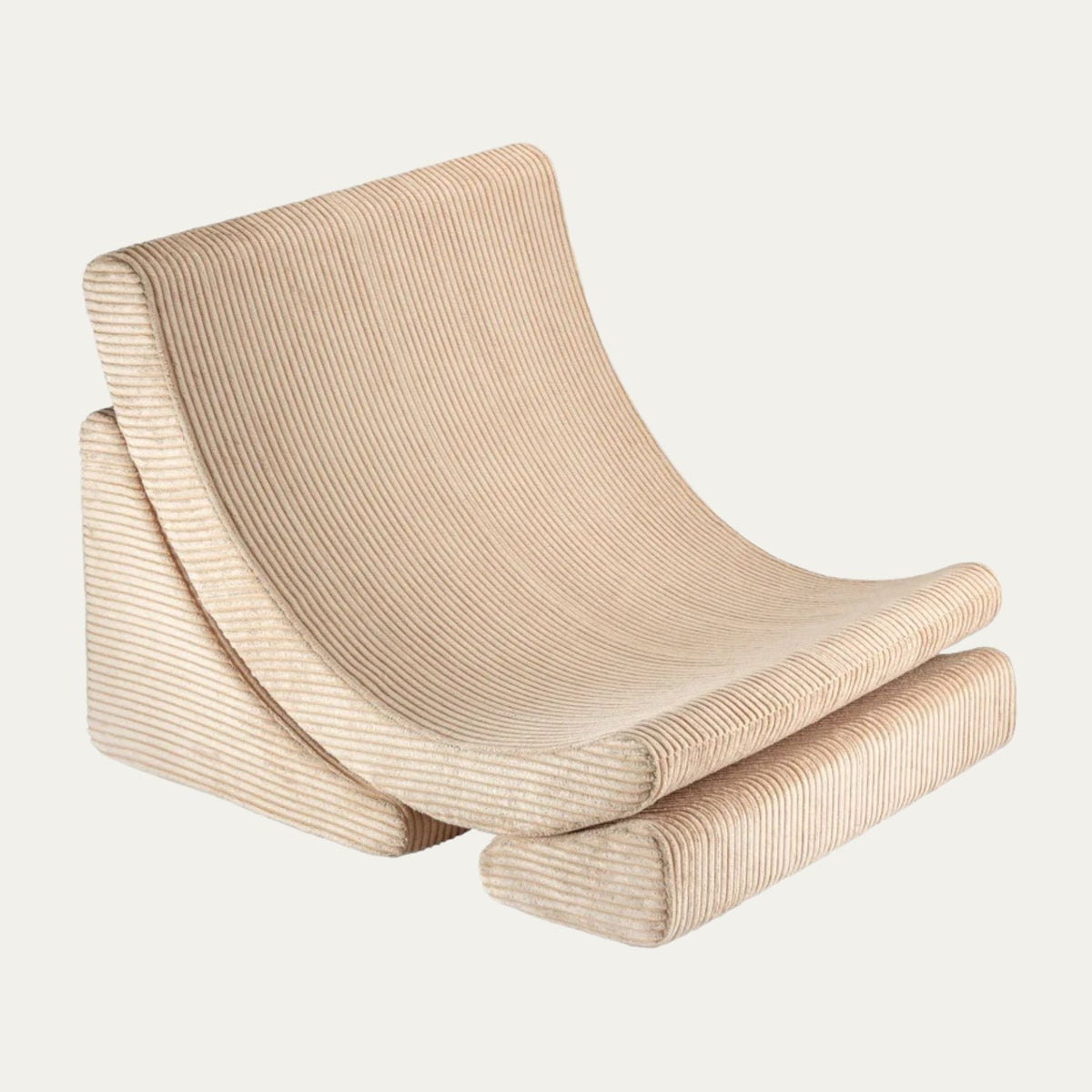 Polstermöbel wigiwama Moon Chair Kindersessel – modularer Kinder-Sessel I Cord