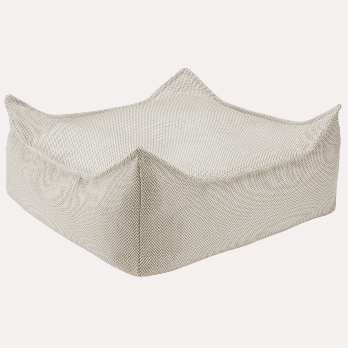 Polstermöbel wigiwama Outdoor Ottoman - Sitzkissen & Hocker für Kinder | 6 Farben