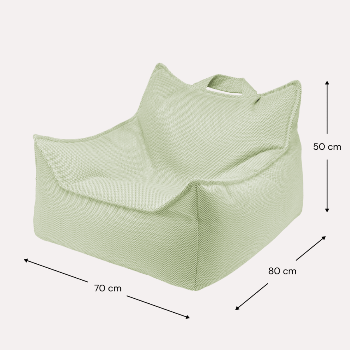 Sitzsäcke & Polstermöbel wigiwama Outdoor Sitzsack und Sessel für Kinder wetterfest | LeoBabys