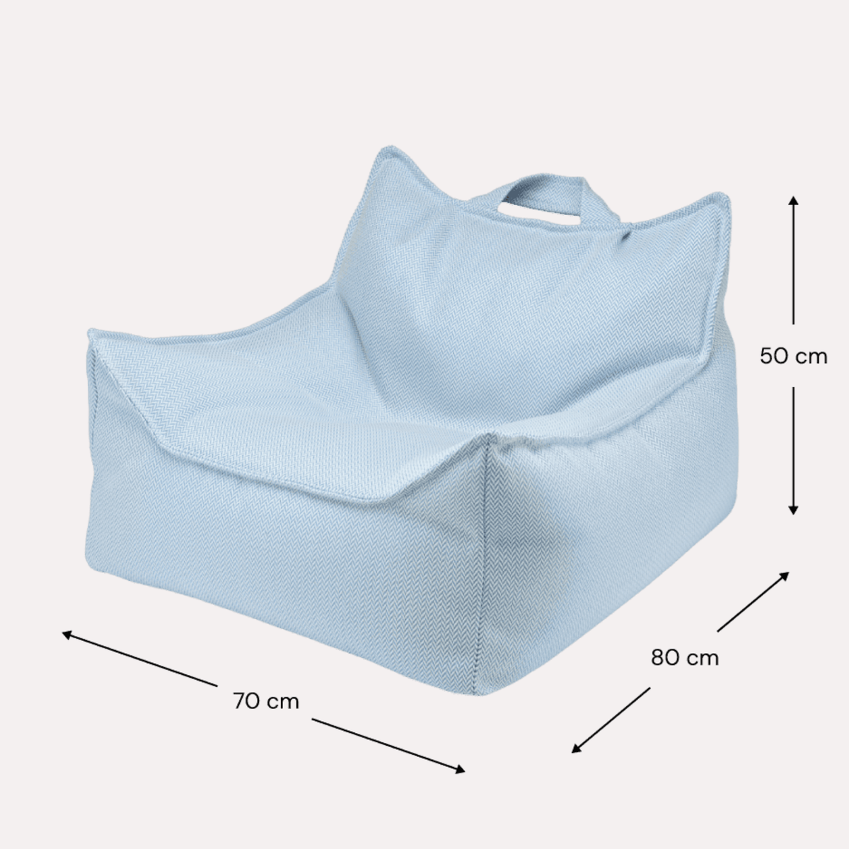 Sitzsäcke & Polstermöbel wigiwama Outdoor Sitzsack und Sessel für Kinder wetterfest | LeoBabys