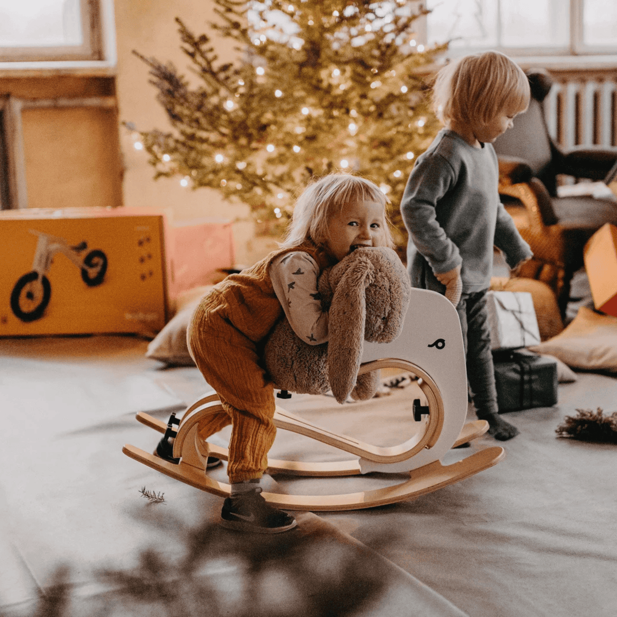 Laufräder Schaukel-Elefant Erweiterung für Balance Bike 3in1