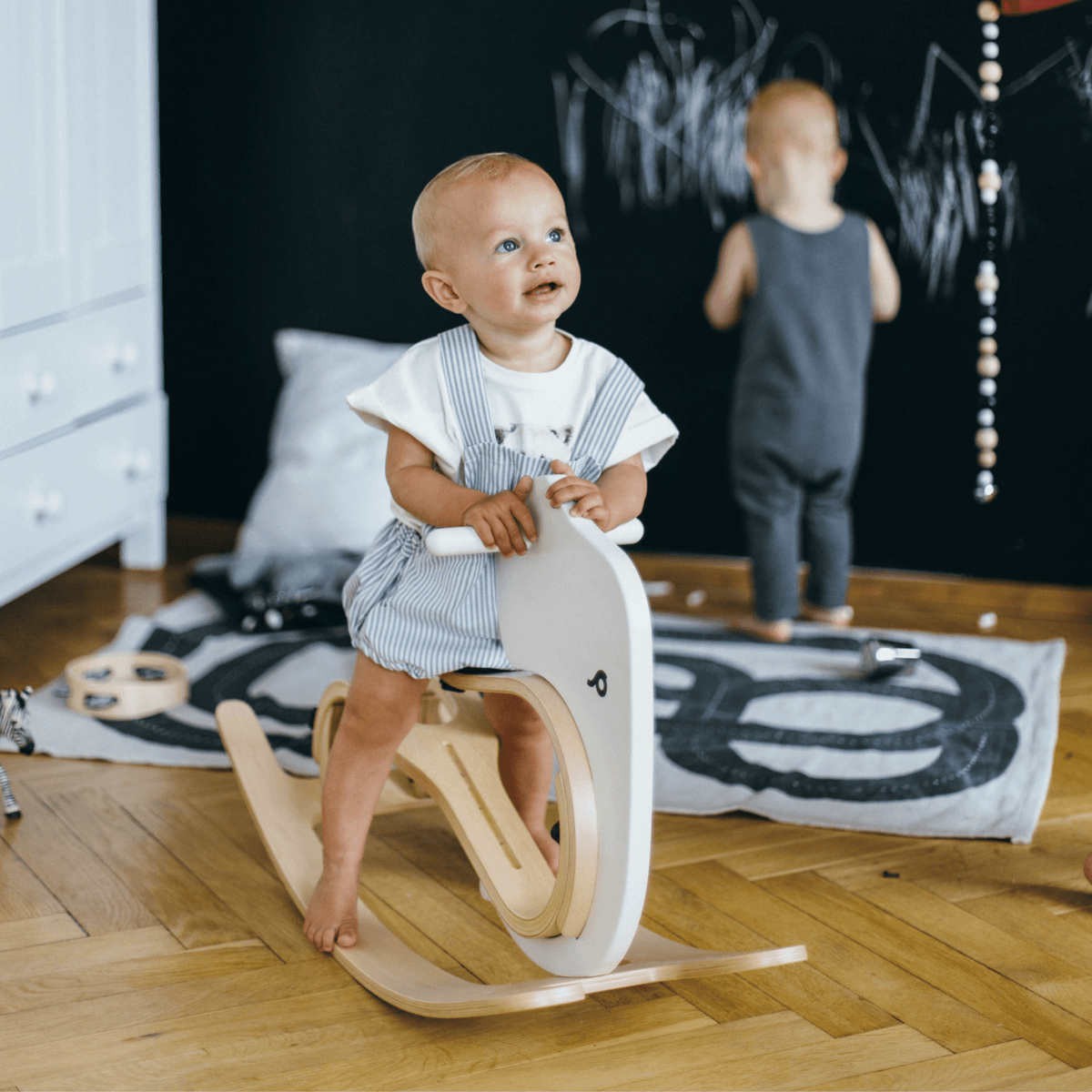 Laufräder Schaukel-Elefant Erweiterung für Balance Bike 3in1