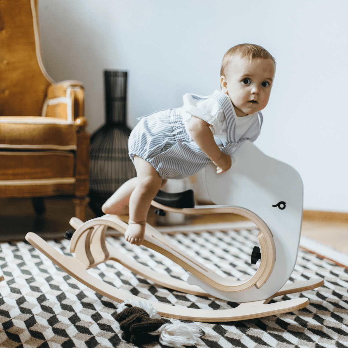 Laufräder Schaukel-Elefant Erweiterung für Balance Bike 3in1