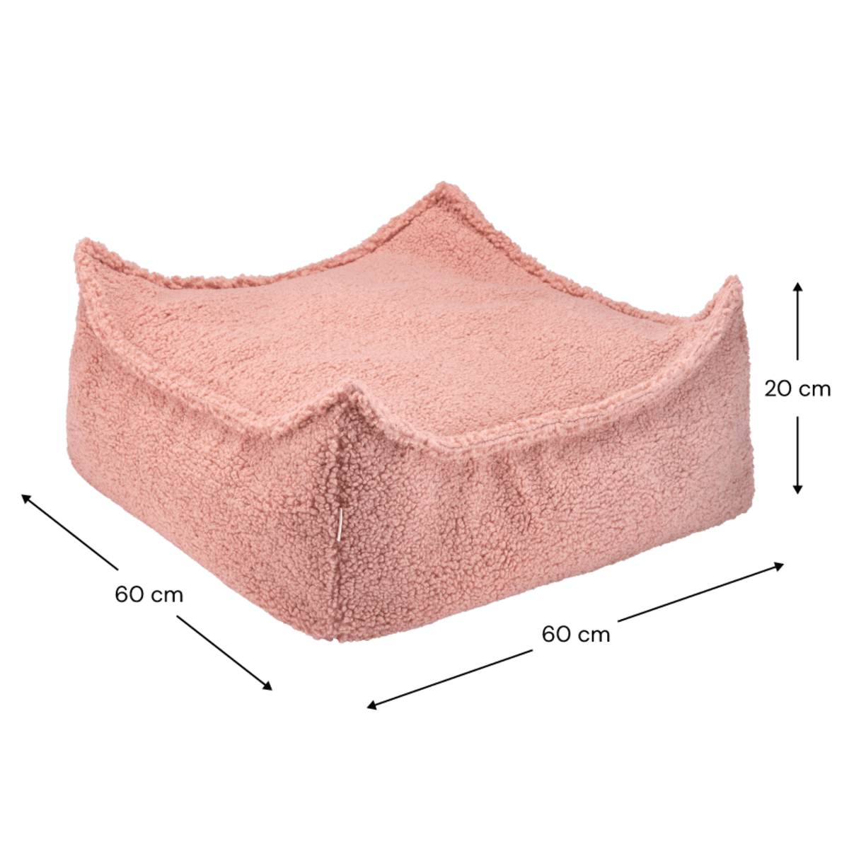 Polstermöbel Kinder Ottoman Sitzgelegenheit & Beanbag Bundle – Wigiwama