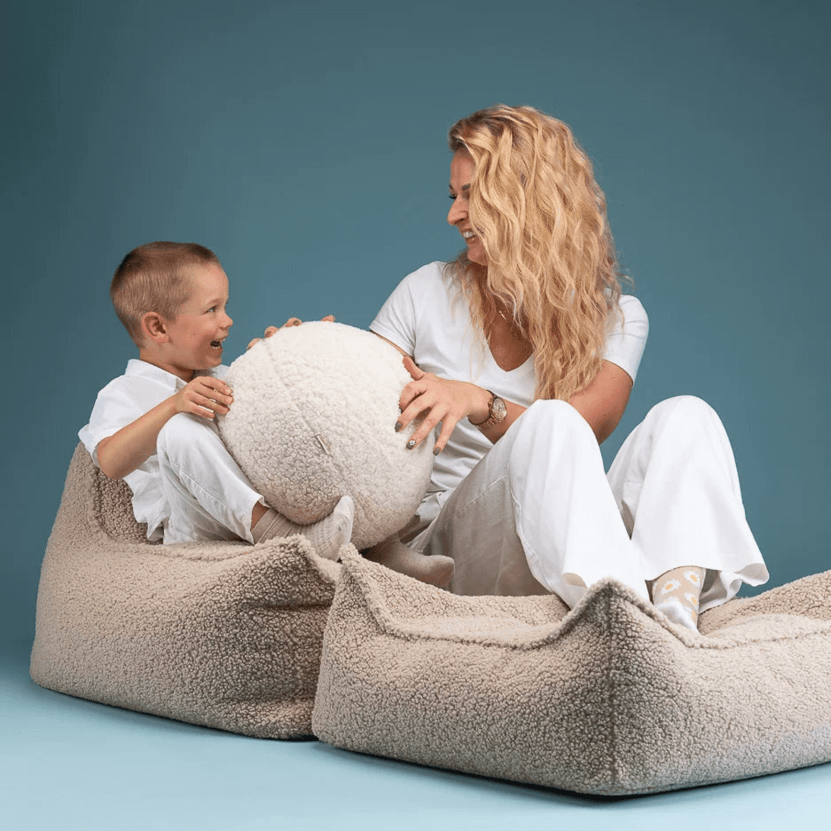 Sitzsäcke Kinder Ottoman Sitzgelegenheit – Square Ottoman I wigiwama