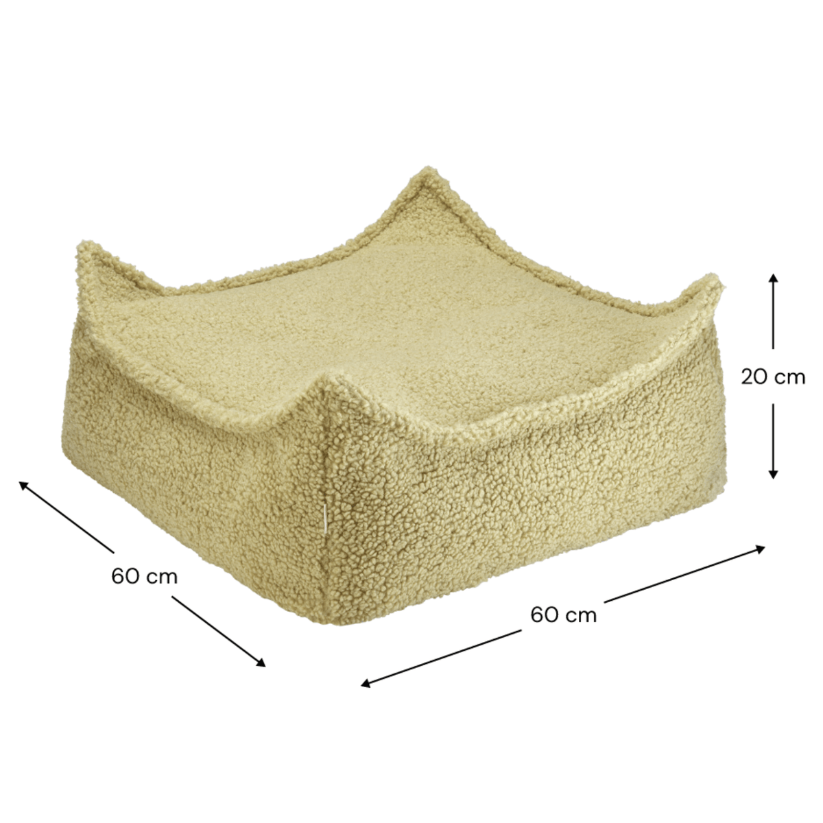 Sitzsäcke Kinder Ottoman Sitzgelegenheit – Square Ottoman I wigiwama