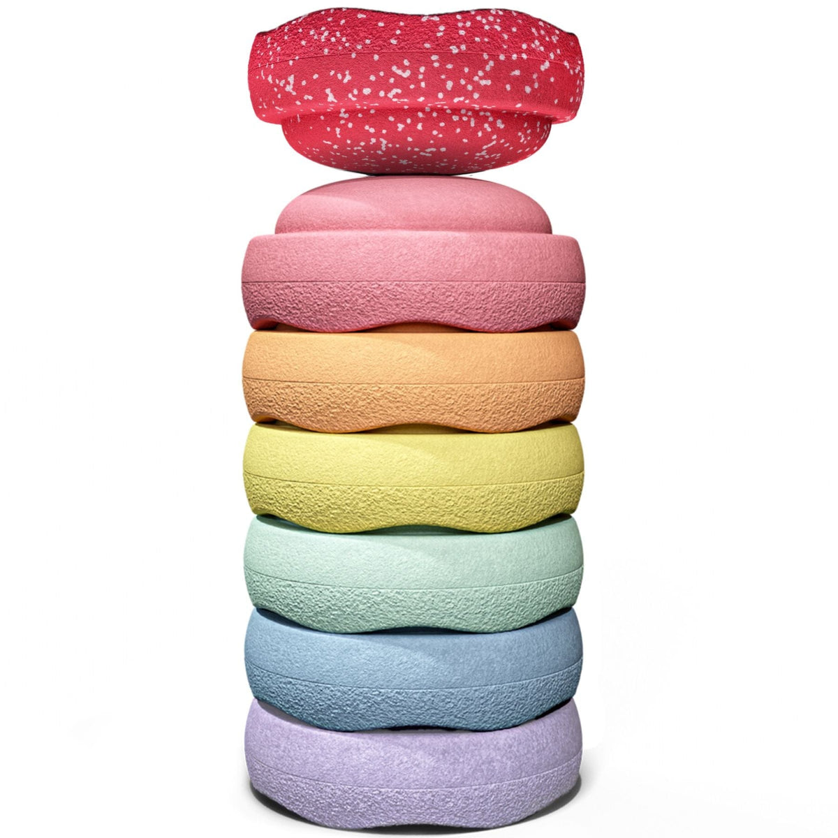 Stapelsteine Stapelstein® Blush Special Original Mini rainbow classic pastel  Stapelstein Original
