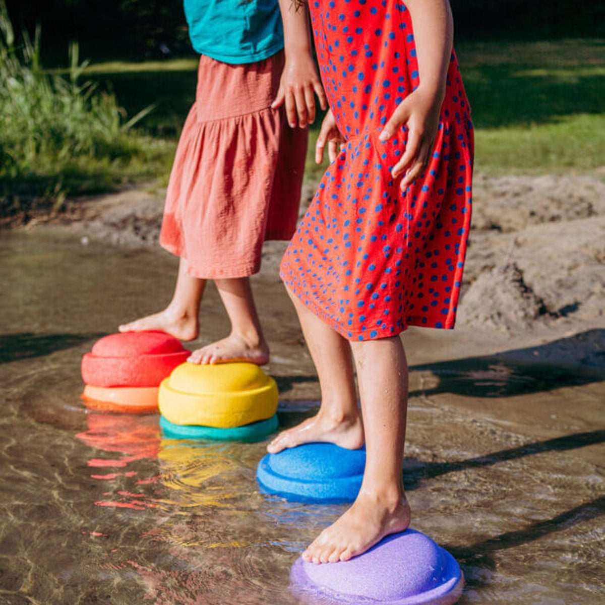 Stapelsteine Stapelstein® Spring Special Rainbow — 6 Steine