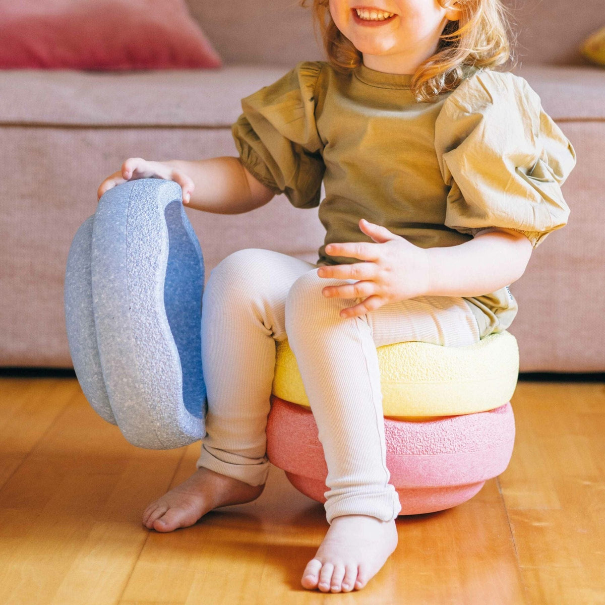 Stapelsteine Stapelstein® Spring Special Rainbow — 6 Steine