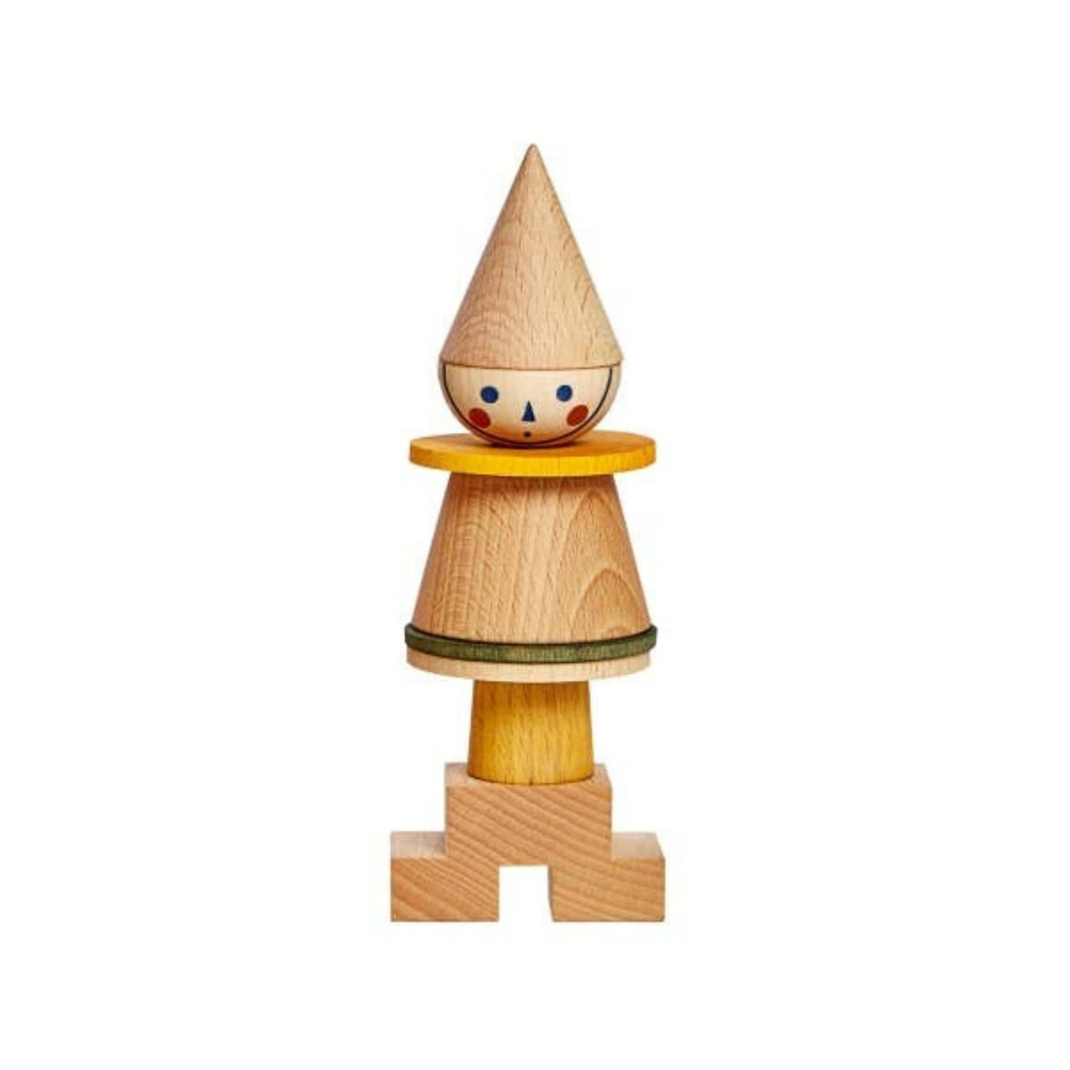 Holzspielzeug & Bausteine Steckfigur LALA - Montessori Stapelfigur aus Holz | Wooden Story