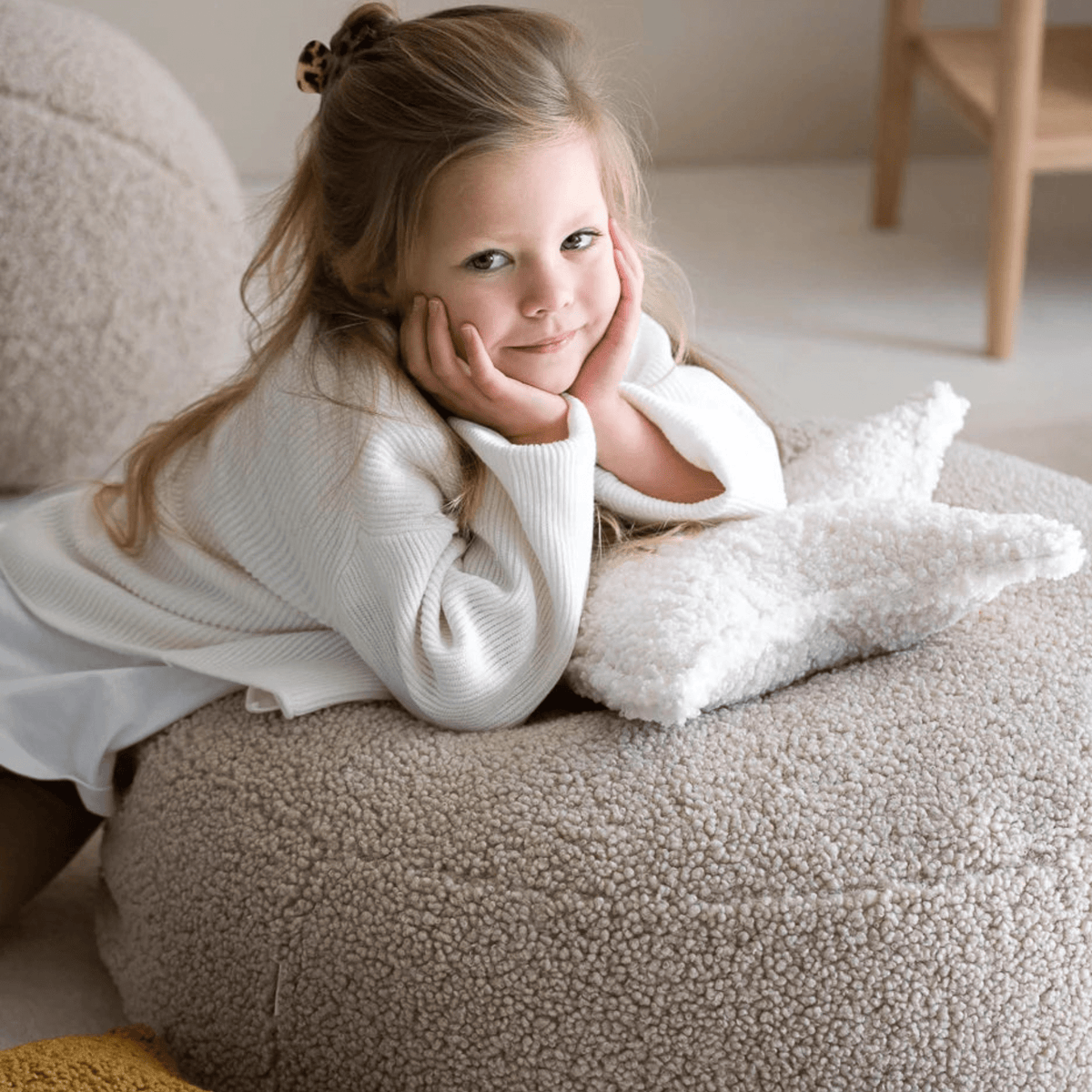 Polstermöbel Kinder Sitzsack & Ottoman Sitzgelegenheit Set wigiwama