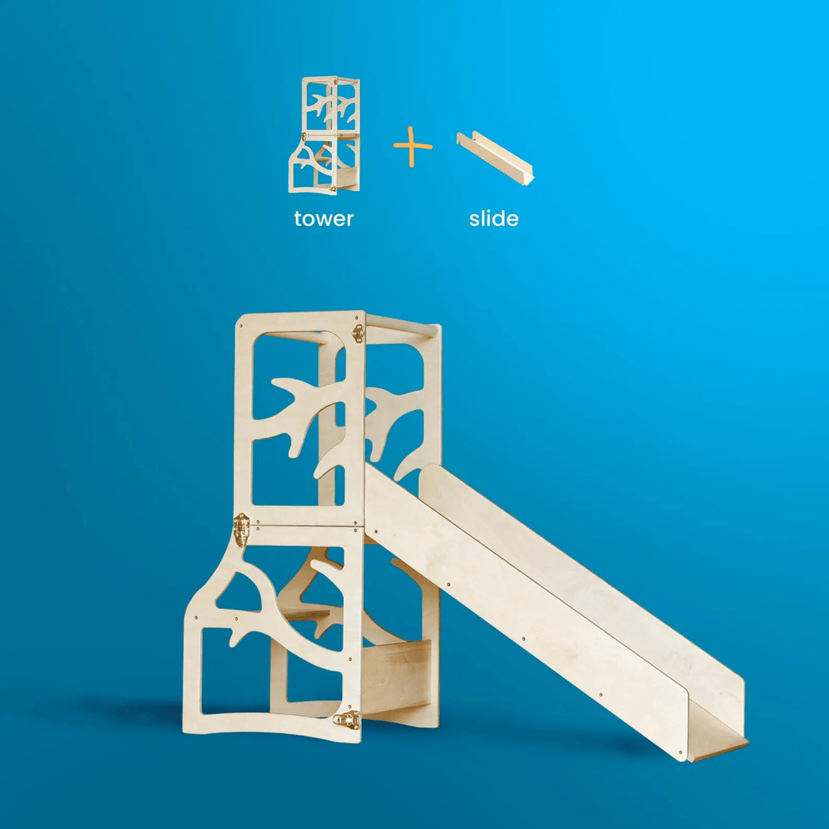 Learning Tower Lernturm für Kinder Montessori Mehrzweck Lernturm wandelbarer aus Holz