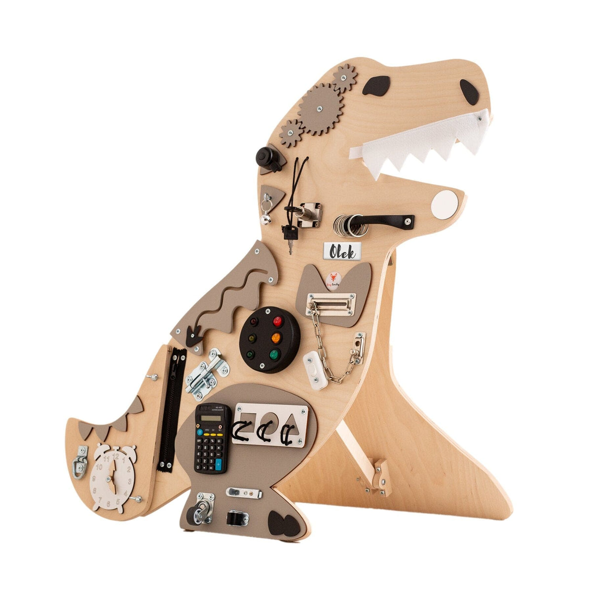 Busy Board Activity Board Busy Board Dinosaurier - Tyrannosaurus Rex