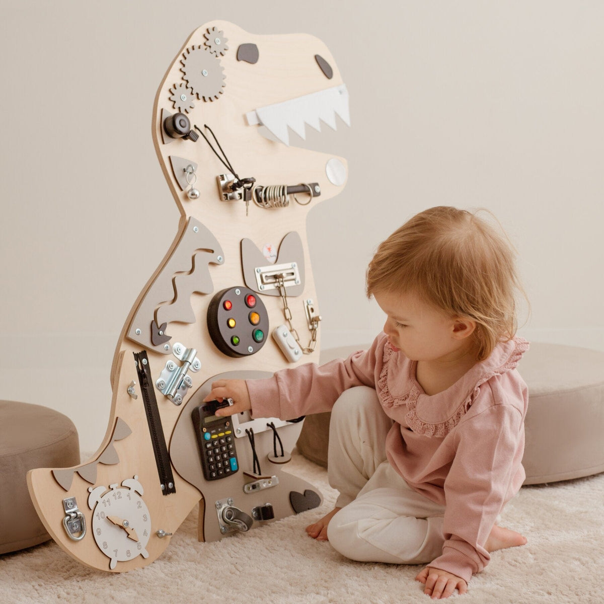 Busy Board Activity Board Busy Board Dinosaurier - Tyrannosaurus Rex