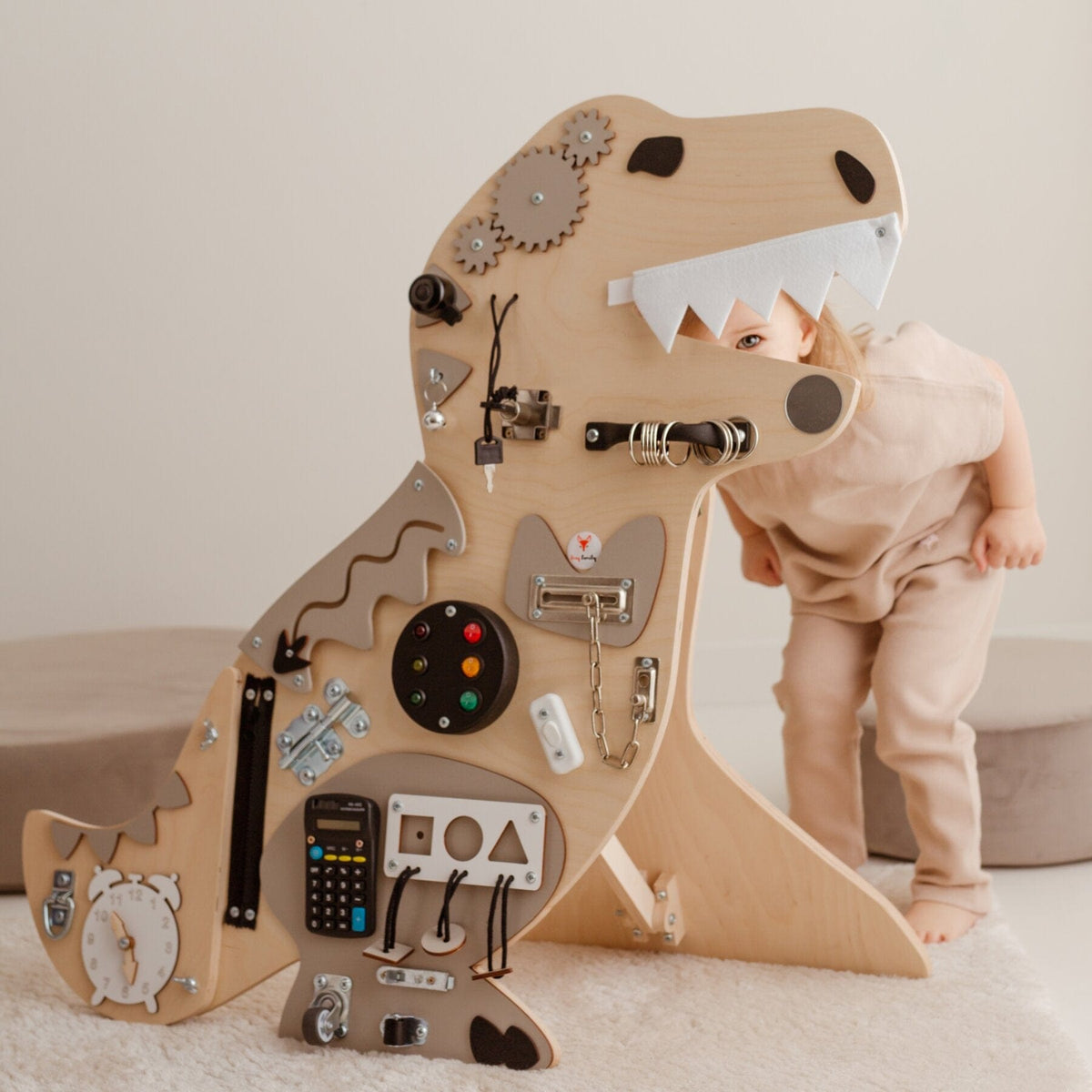 Busy Board Activity Board Busy Board Dinosaurier - Tyrannosaurus Rex