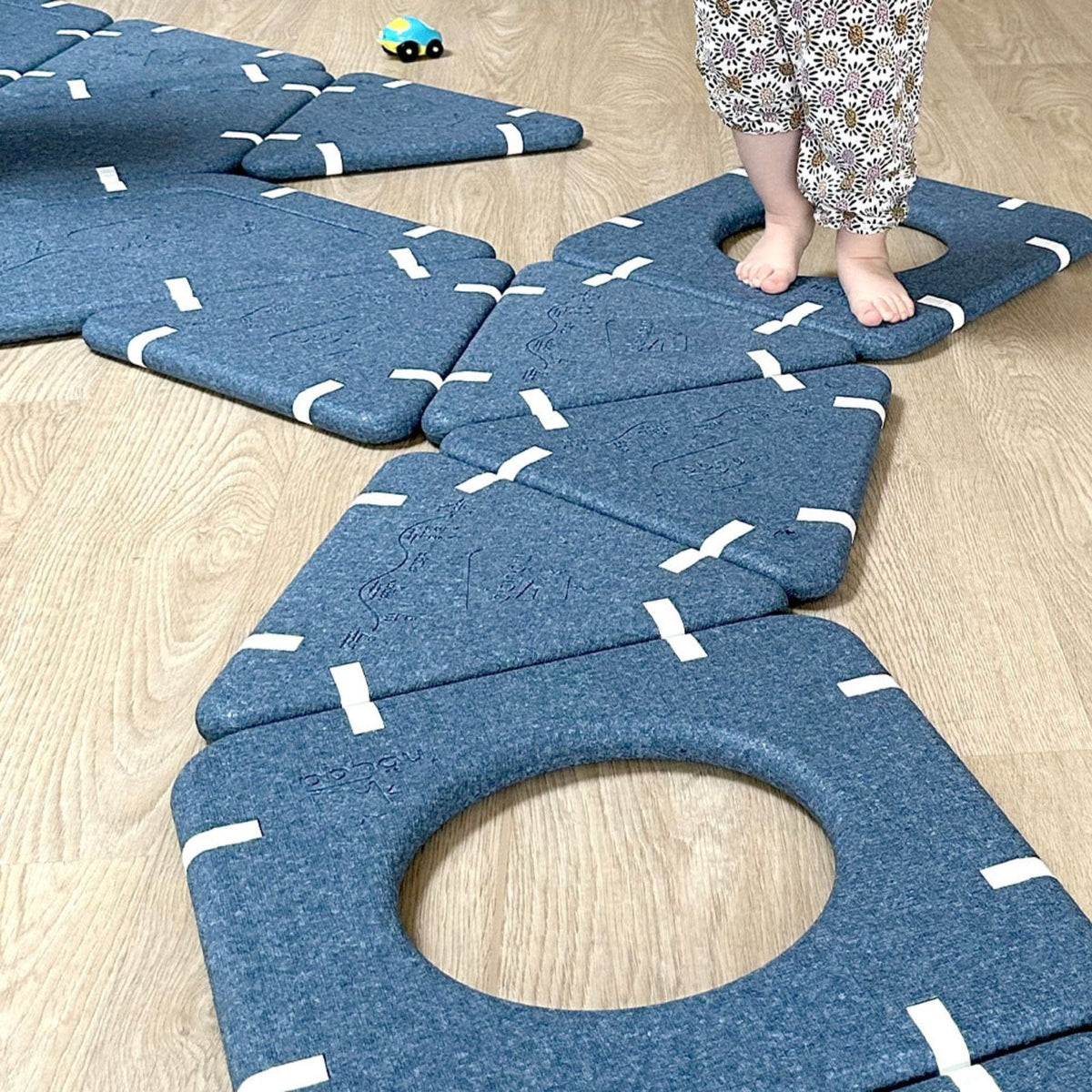 Magnetbausteine Magnetische Riesenbausteine – 10-teiliges Erweiterungsset