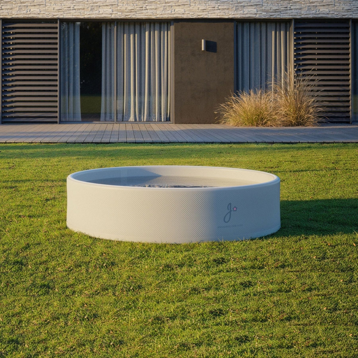 Outdoormöbel Jupiduu Pool – Aufblasbares Kinderbecken aus Drop-Stitch-Gewebe Kinderpool