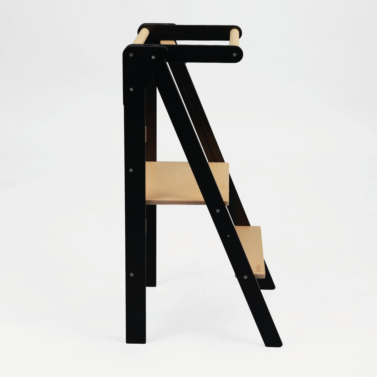 Learning Tower Faltbarer Montessori Naturholz Lernturm