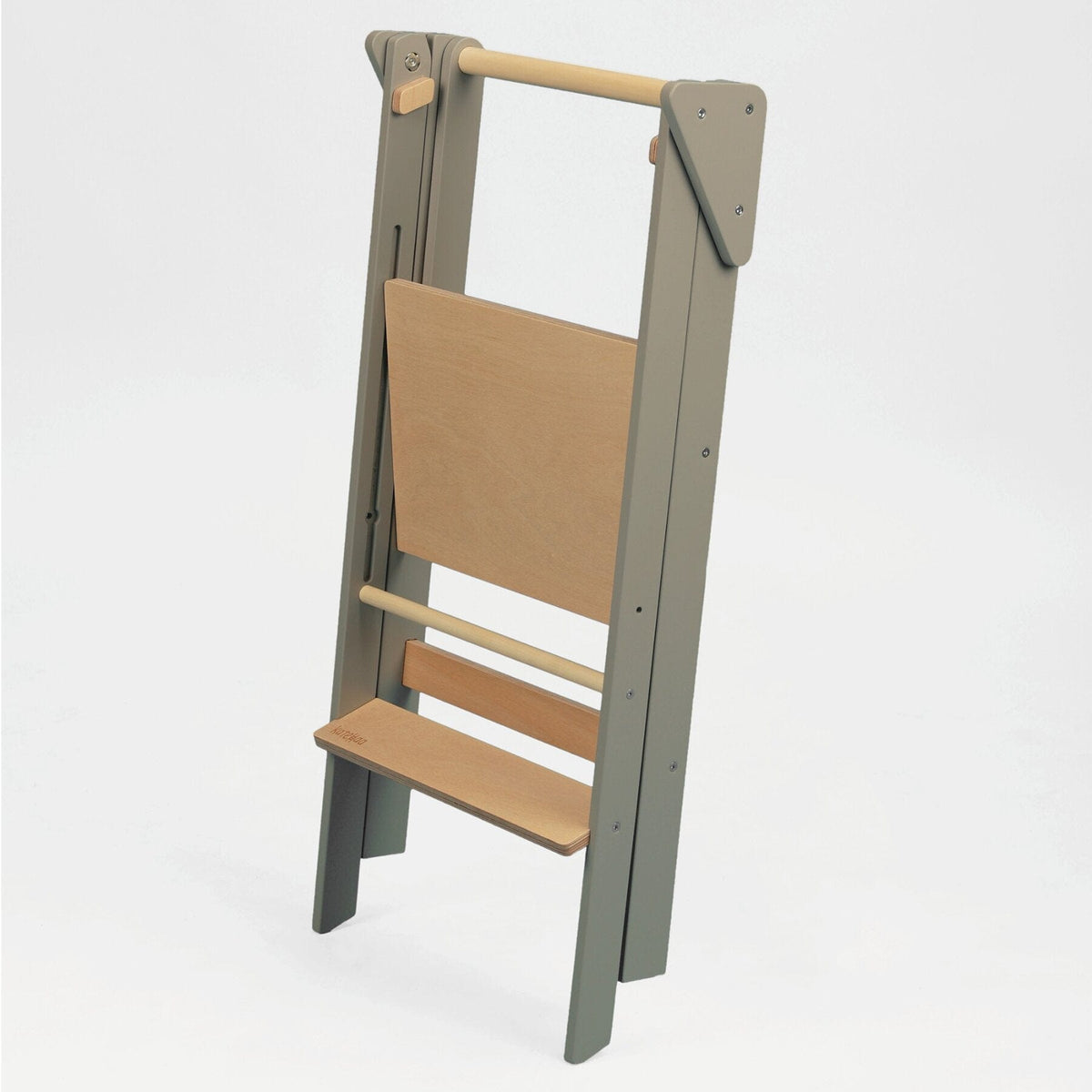 Learning Tower Faltbarer Montessori Naturholz Lernturm
